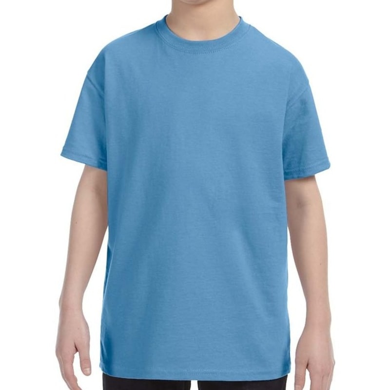 Custom Embroidered Youth Basic Cotton T-Shirts 22