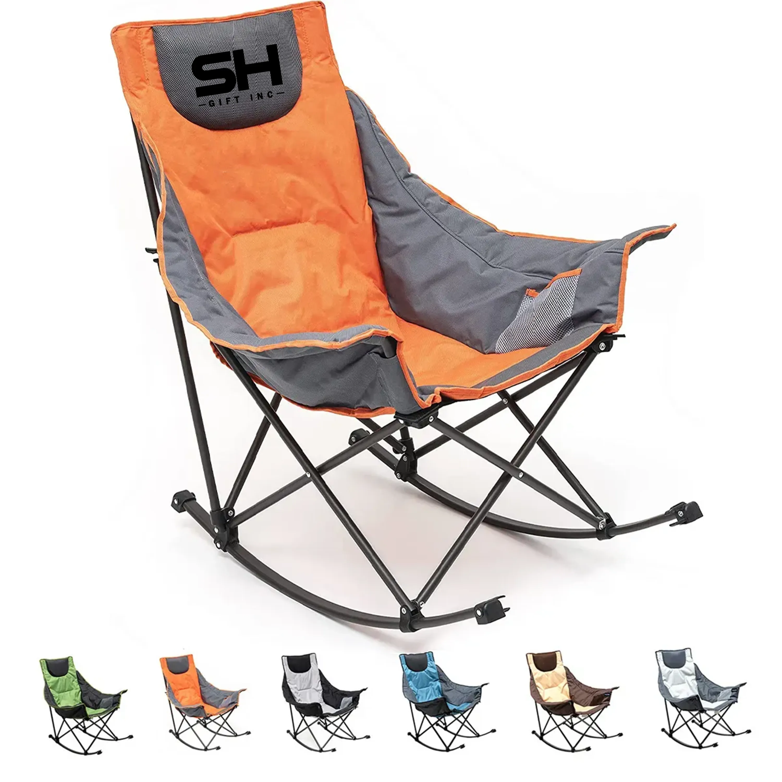 Oversized Folding Rocking Camping Chairs 2