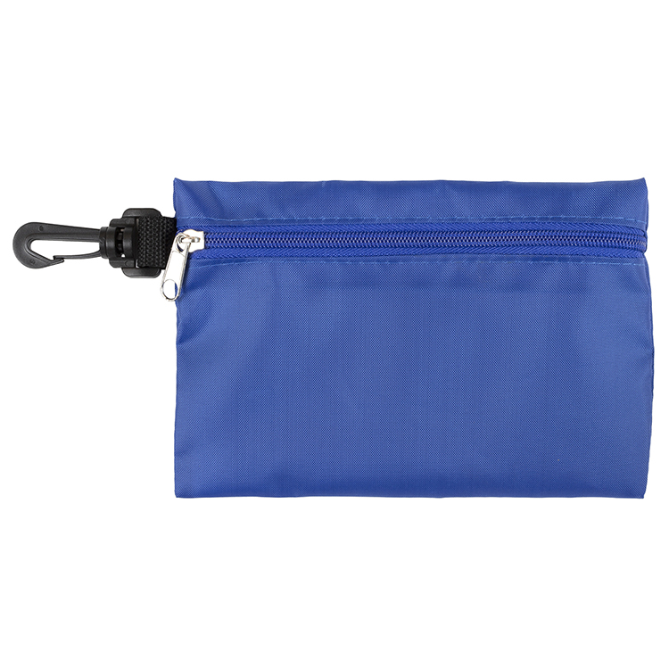 "Ariel" 12 Piece Safety Kit in Zipper Pouch with Carabiner Attachment 10