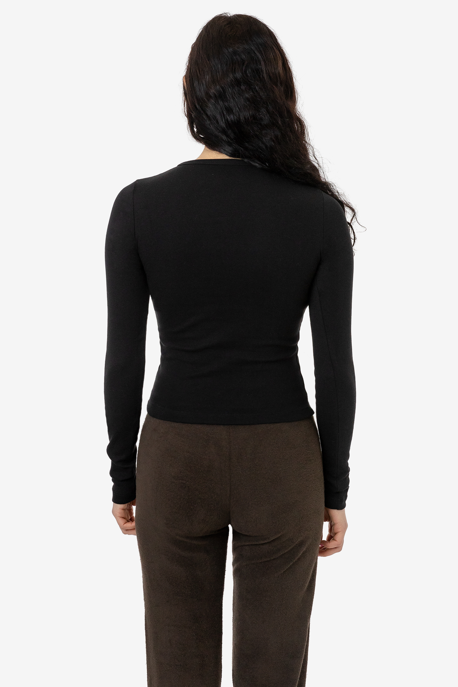 BABY RIB LONG SLEEVE CREWNECK 2