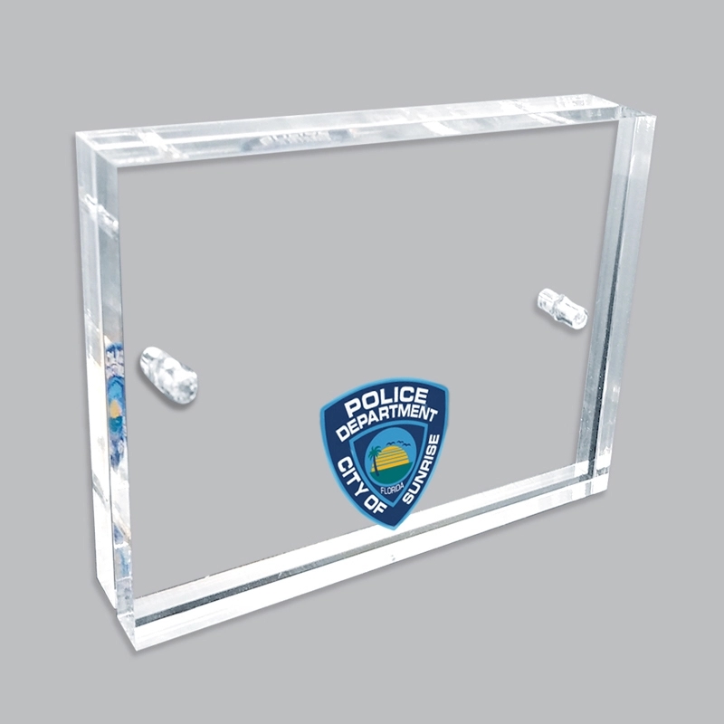 Custom UV color Acrylic Block Frames 2