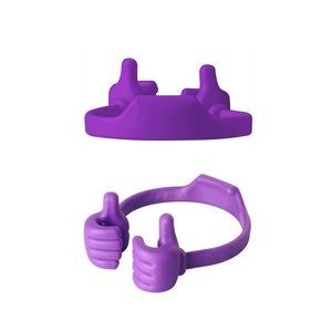 Thumb Up Phone Stand Durable And Bendable Holder Vertical Horizontal Viewing 27