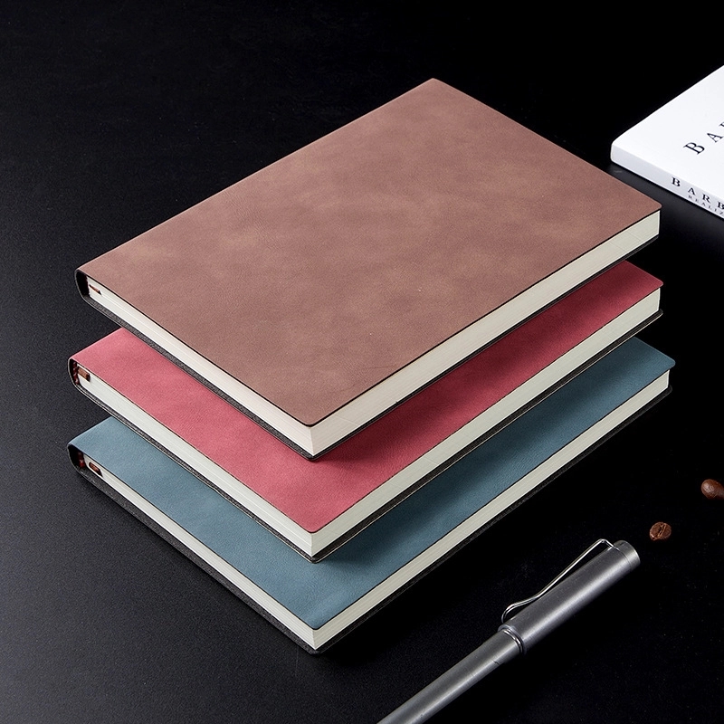 PU Leather A6/A5/B5 Business Travel Journal Diary Notebook 10