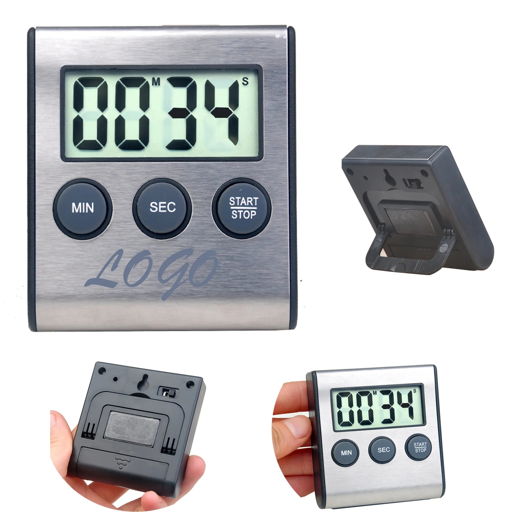 Large Screen Digital Kitchen Timer 5