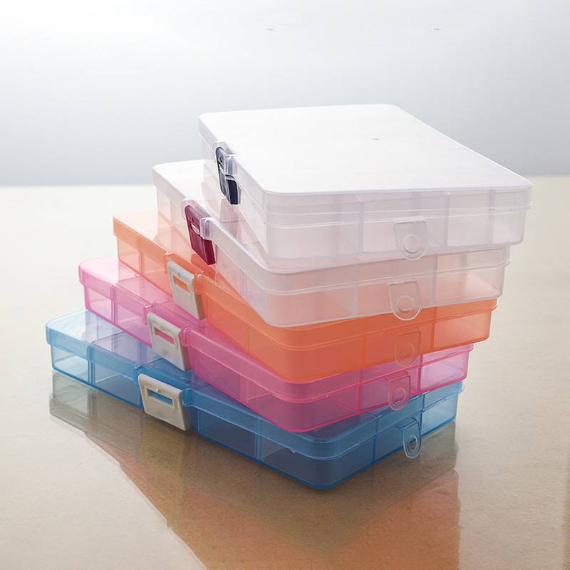 DIY Clear Plastic Organizer Box 7