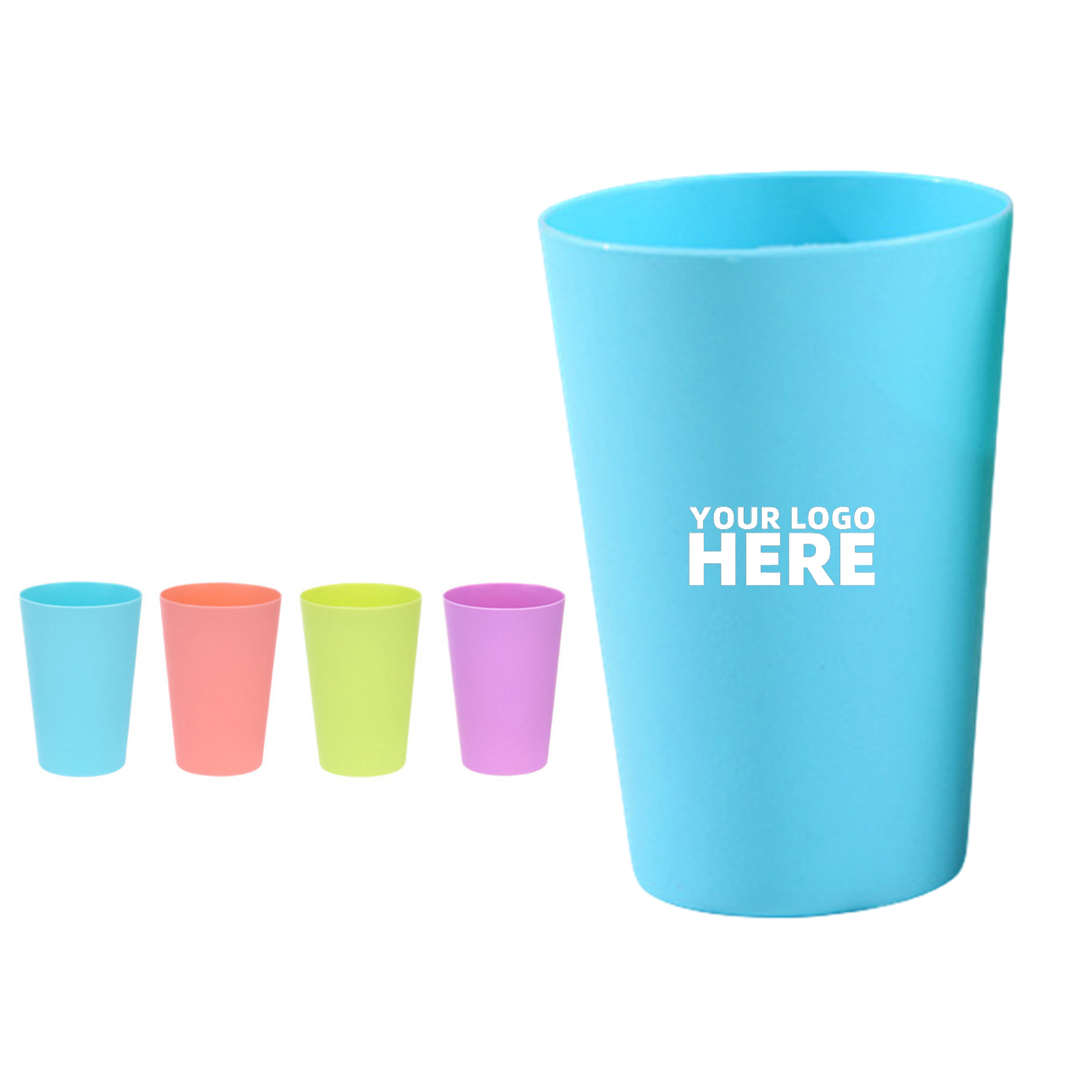 8.8 OZ Plastic Cup, custom stadium cup with logo imprint 2