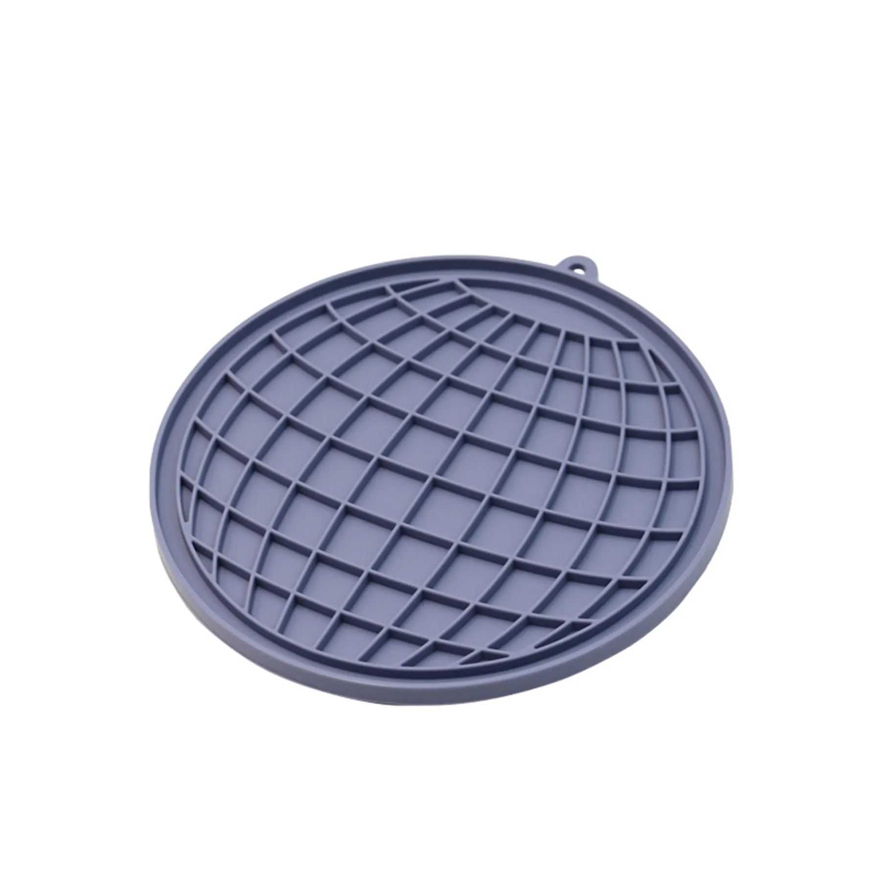 Earth Shaped Silicone Pet Slow Feeder Plate 10