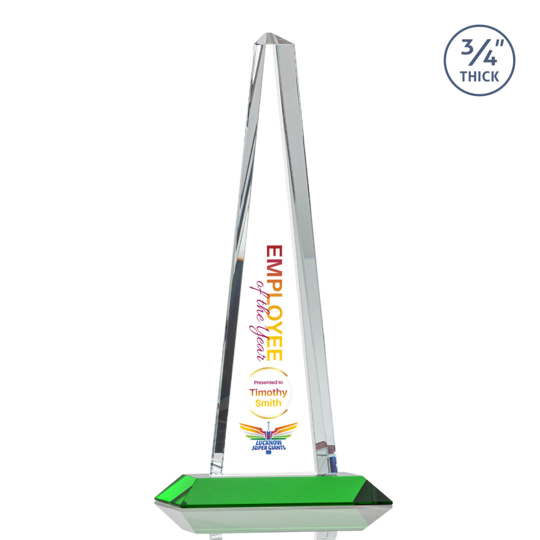 Majestic Tower VividPrint™ Award - Green 4