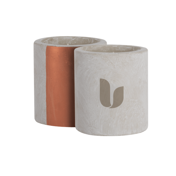 Aura 3 oz. Concrete Candle 8