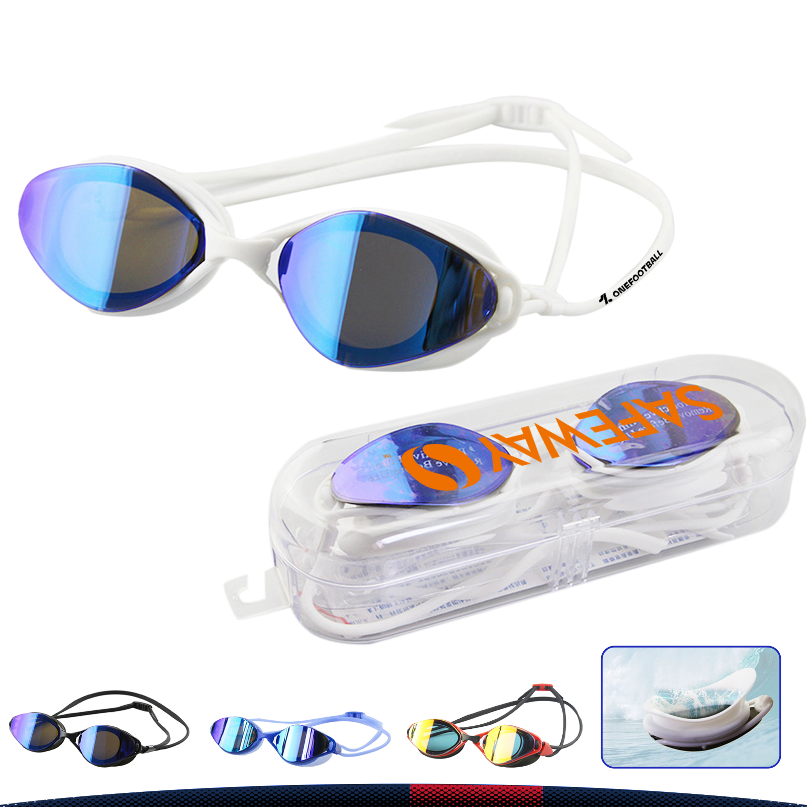 Plova Adult Swimming Goggles 3