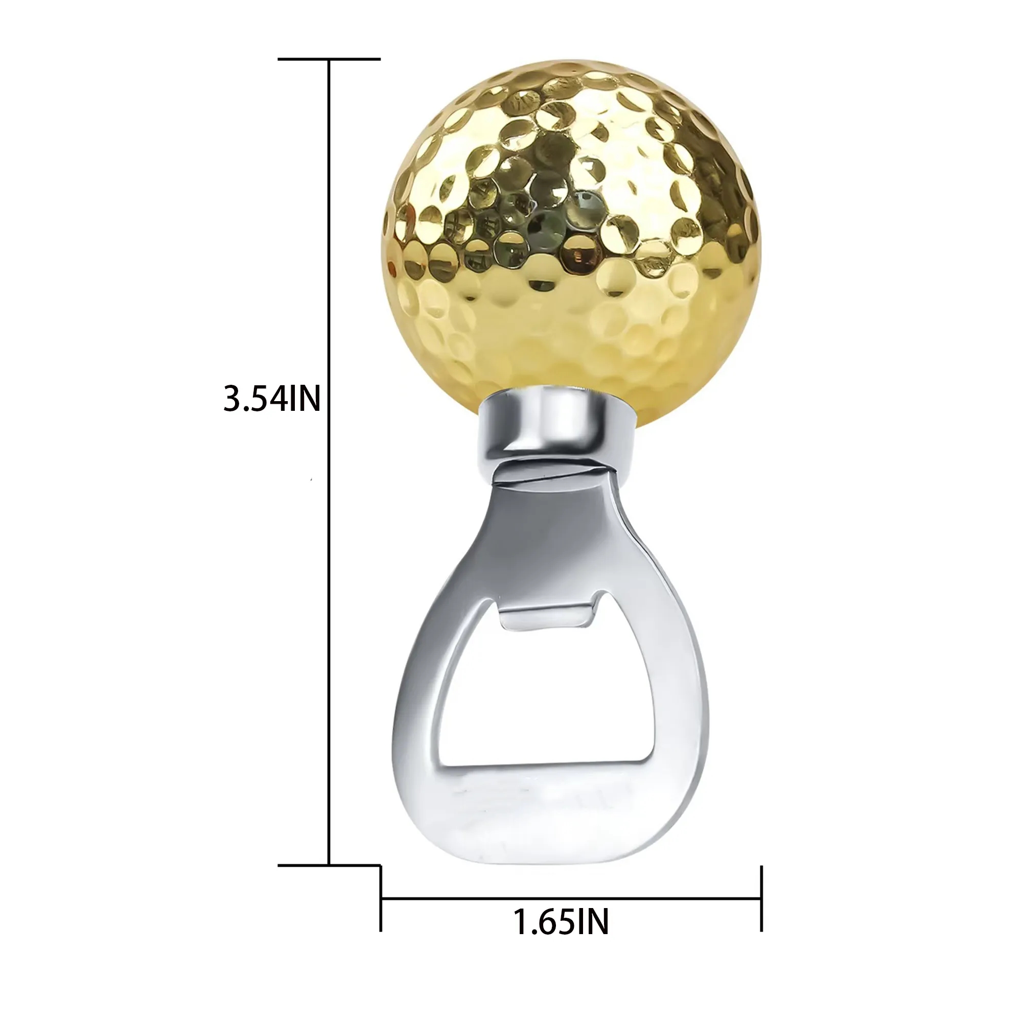 Stainless Steel Golf Beer Bottle Opener Can Be Customized 4