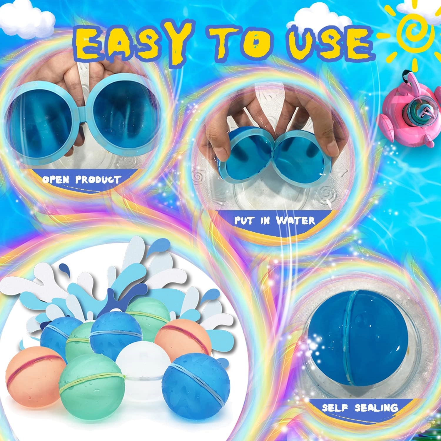 Reusable Water Balloons Bomb 10