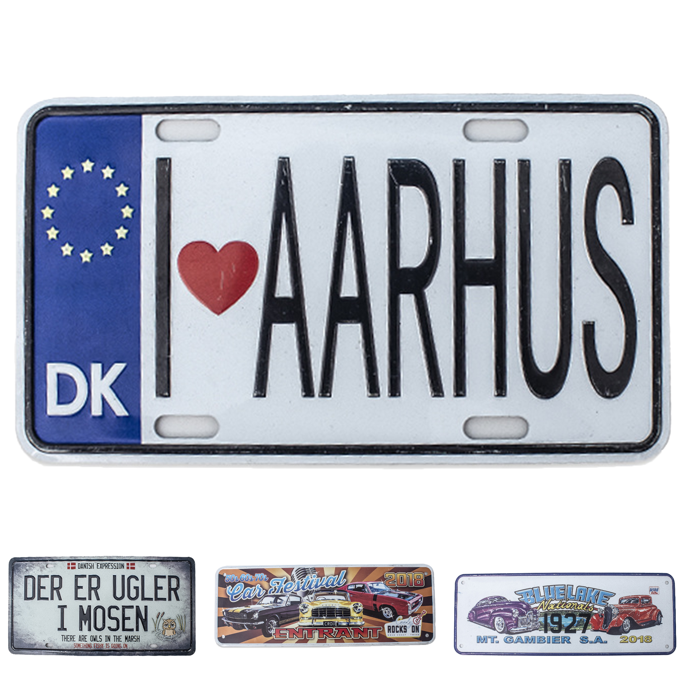 Aluminum Durable Custom License Plate 5
