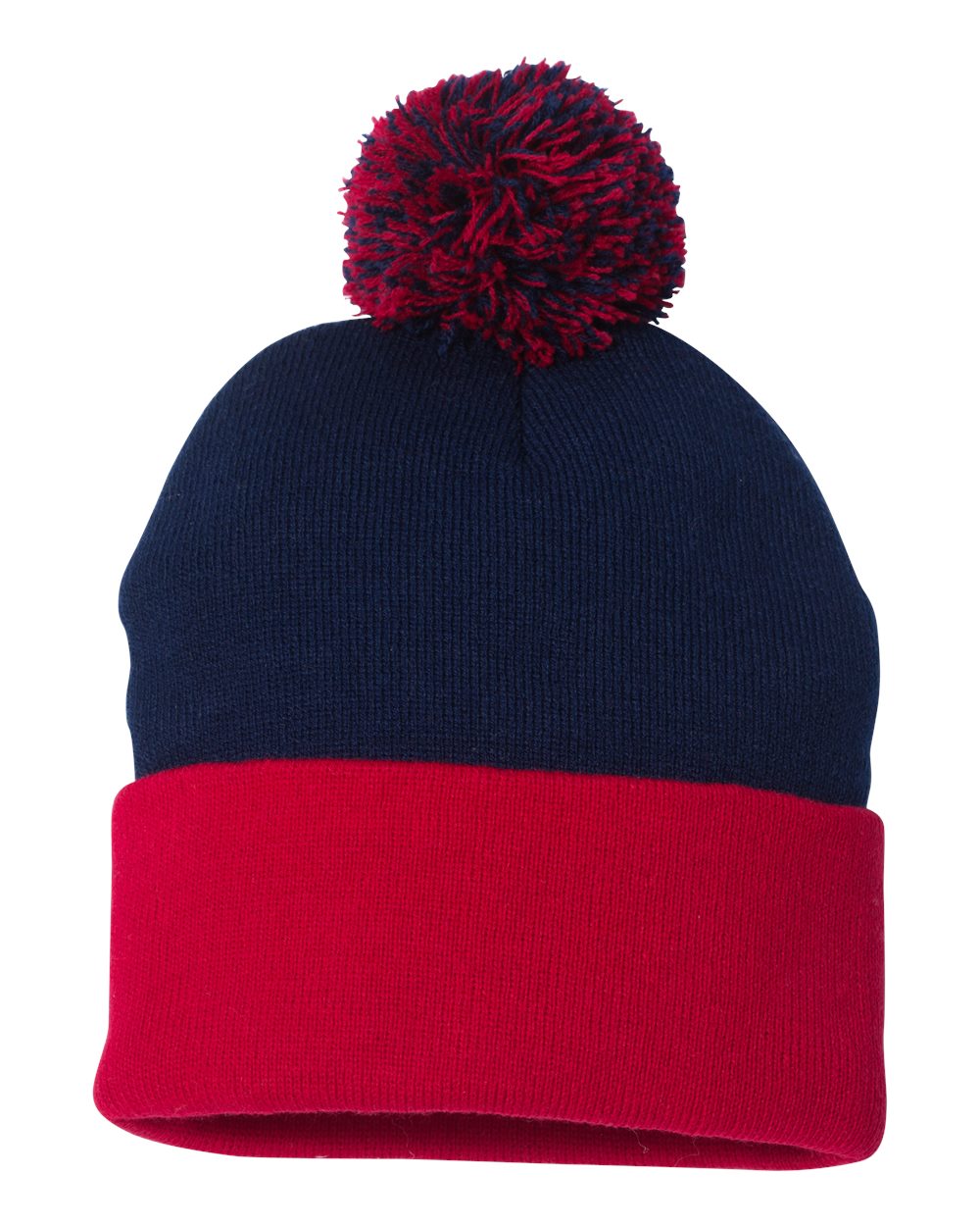 12" Pom-Pom Cuffed Beanie - SP15 72