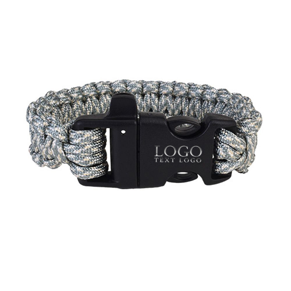 Survival Paracord Bracelet with Whistle 5