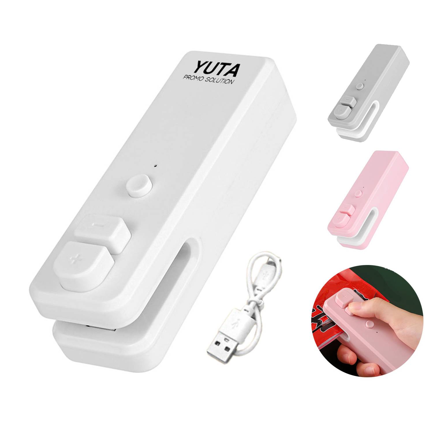 2 In 1 Heat Sealer With Usb Cable