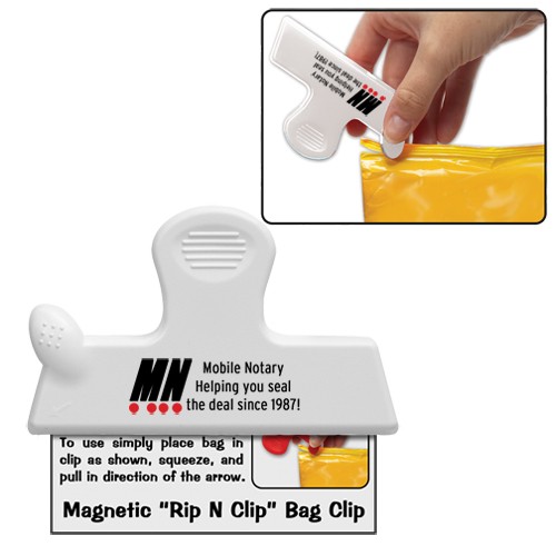 Magnetic "Rip N Clip" Bag Clip 6