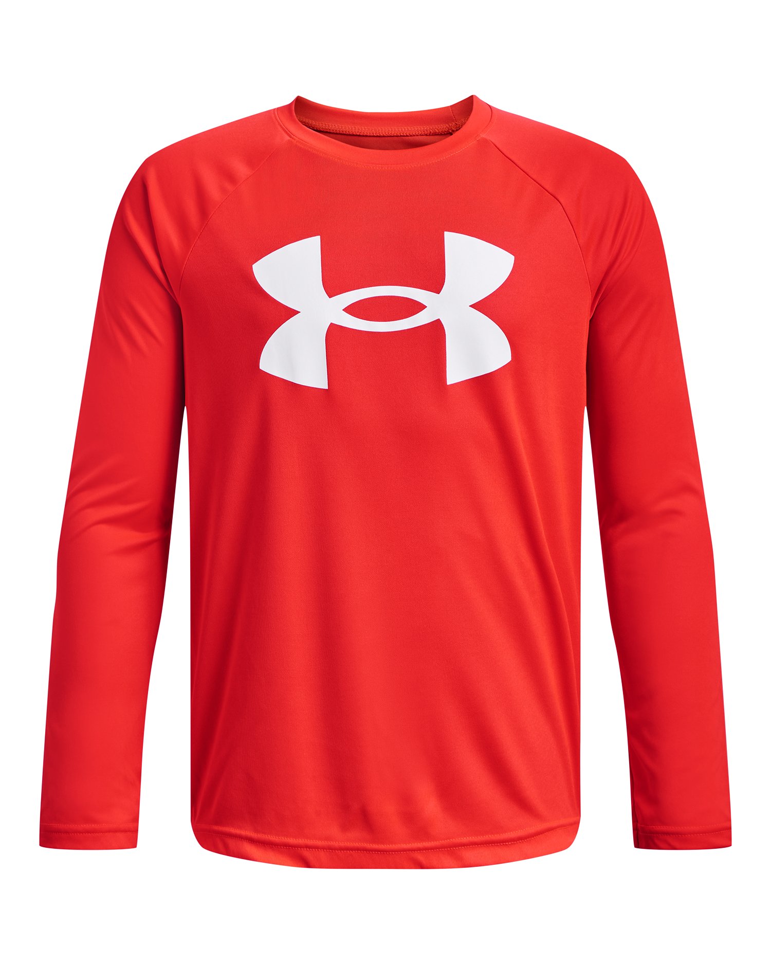 Boys' UA Tech Big Logo Long Sleeve 8