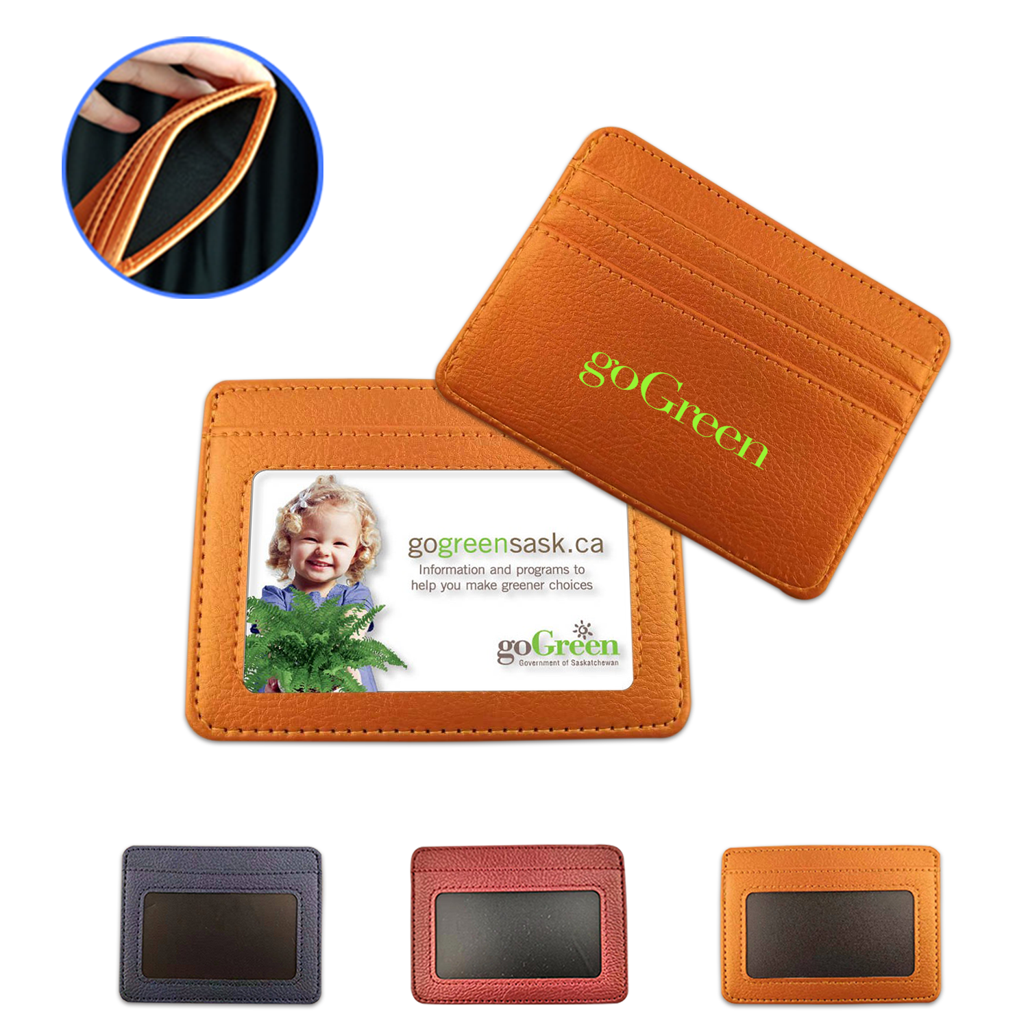 PU Leather Wallet Holder 3
