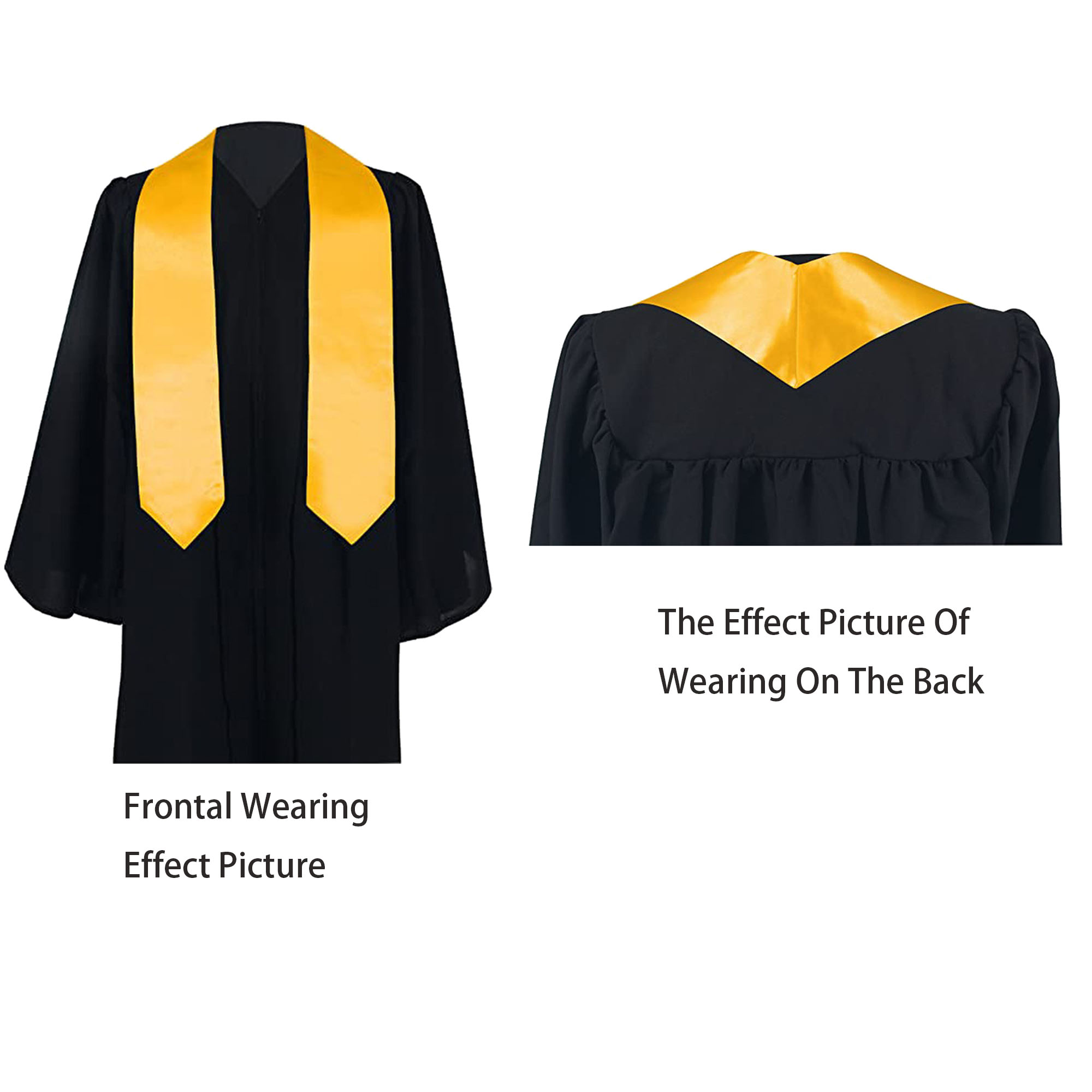 Custom Adult Honorary Graduation Stoles 3