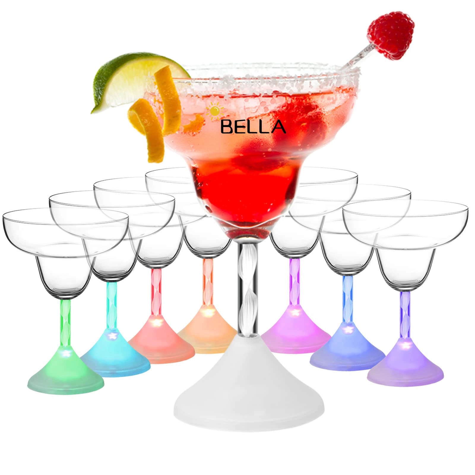 6 Oz. Lighted Led Margarita Glass 4