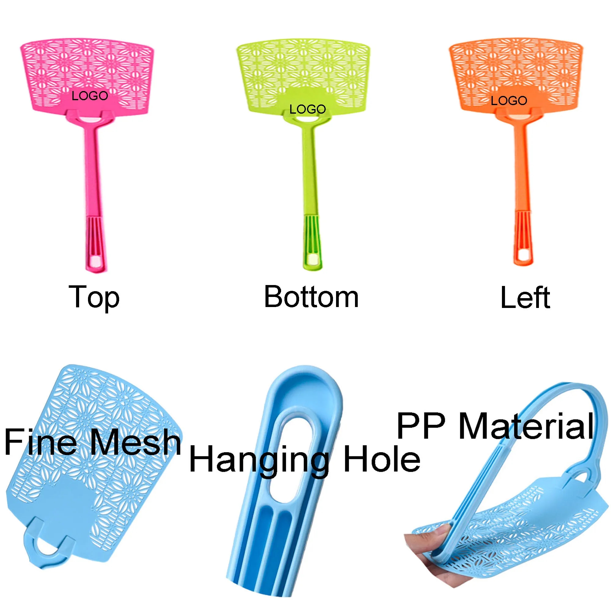 Spot Fly Plastic Flower Swatter 2