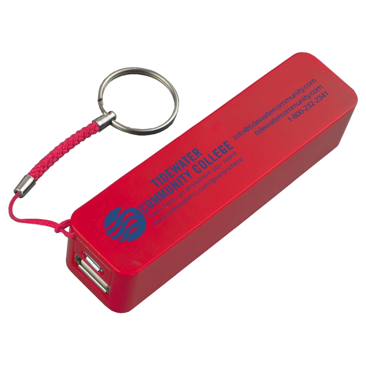 "In Charge" PB200 UL Listed 2200 mAh Portable Lithium Ion Power Bank Charger PB100 (Spot Color) 2