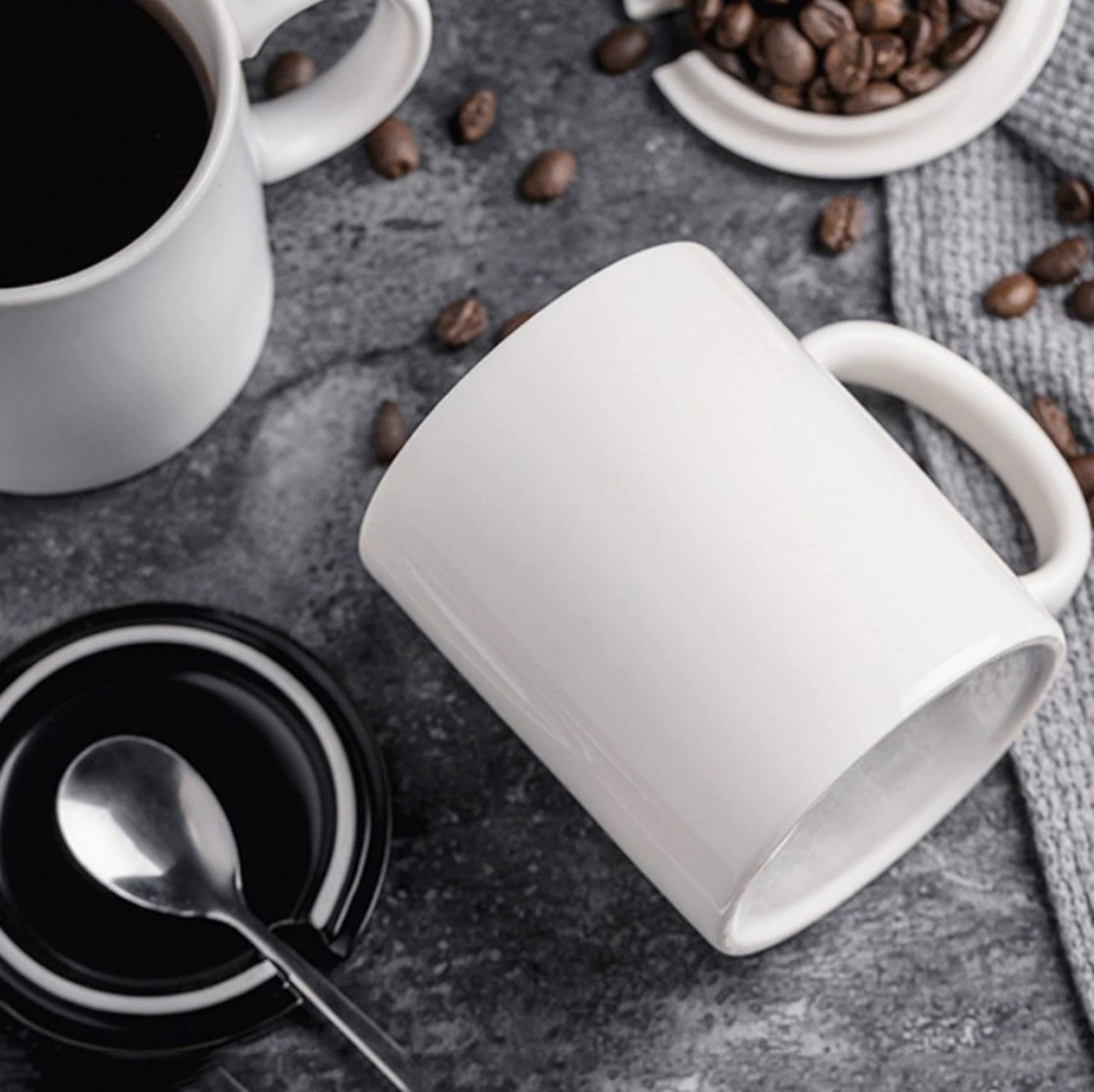 12oz Matte/Glossy Ceramic Custom Logo Mugs 4