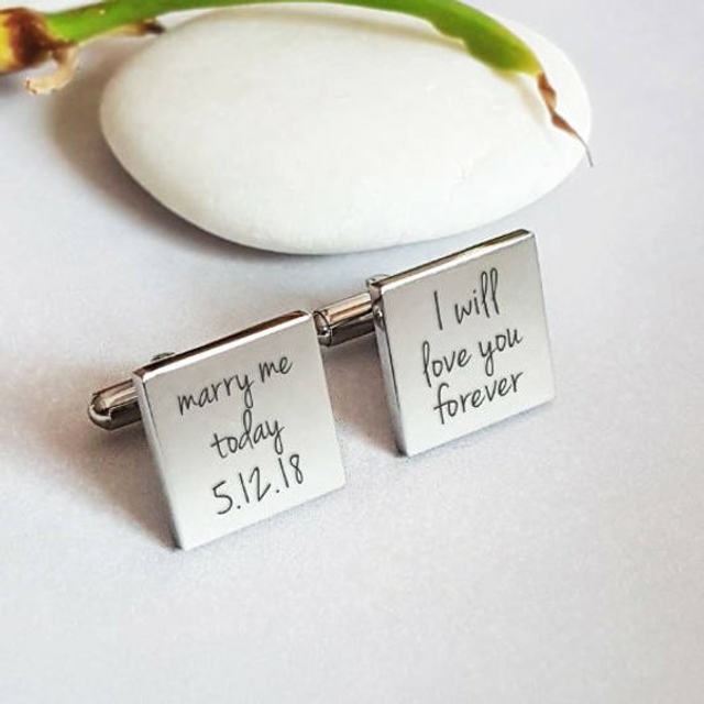 Wedding Cuff Links 2