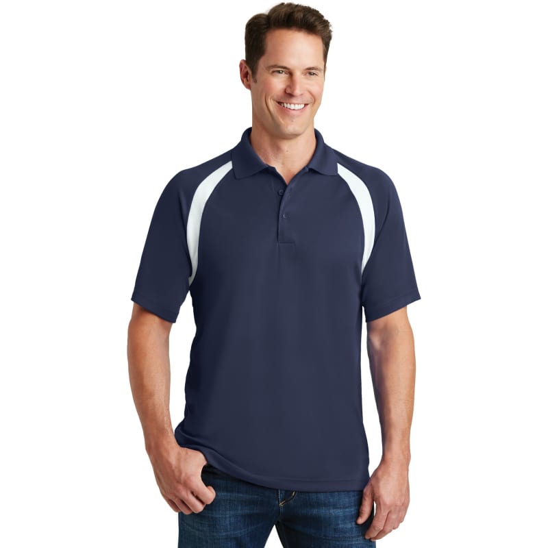 Sport-Tek Dry Zone Colorblock Raglan Polo. 13