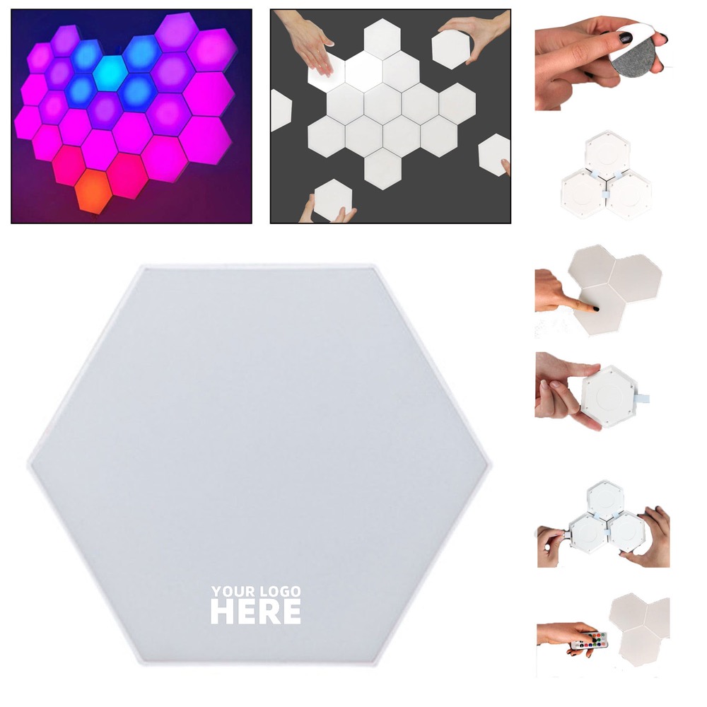 Hexagonal Honeycomb Wall Lamp 1