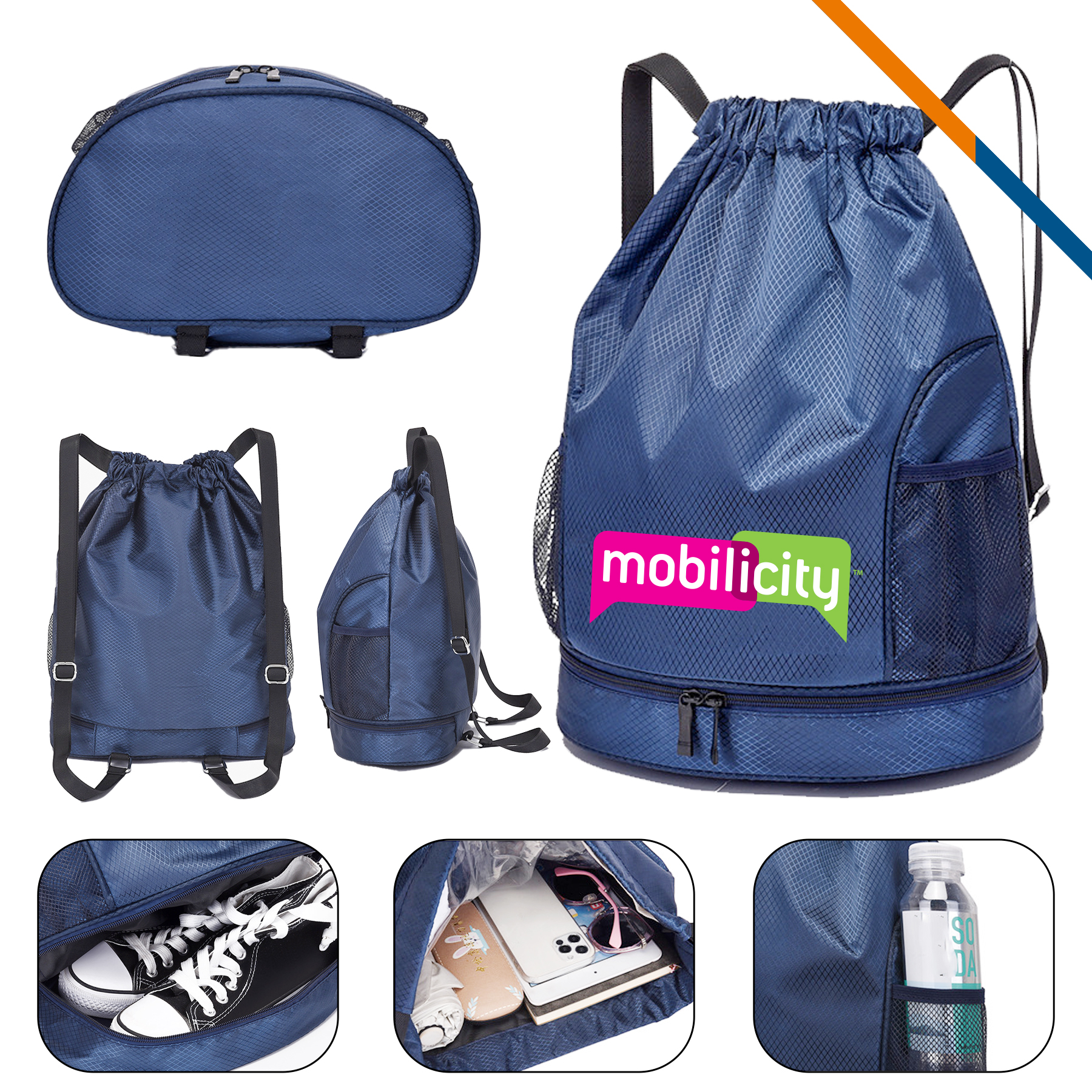 Doyle Drawstring Backpack 9