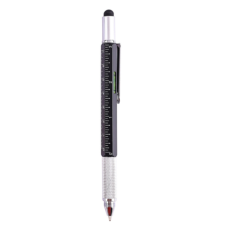 Metal 6 in 1 Tool Pen with Ruler 3