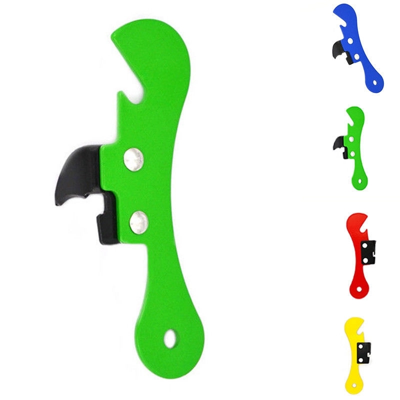 Solid Color Aluminum Bottle Opener and Keychain 2