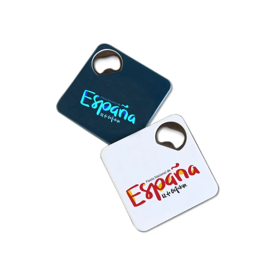 Customized Bottle Opener Coaster 2