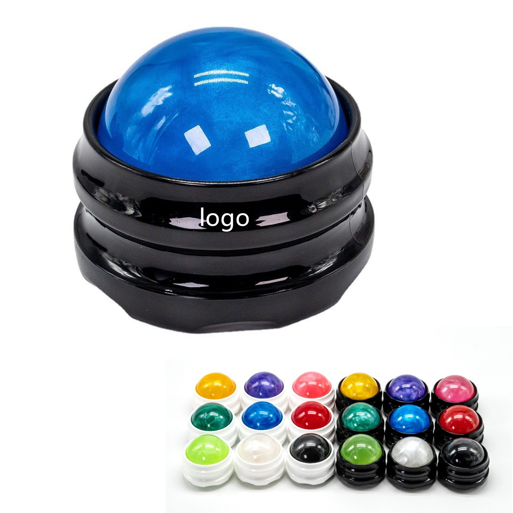 Manual Massage Ball Pain Relief Back Roller 2