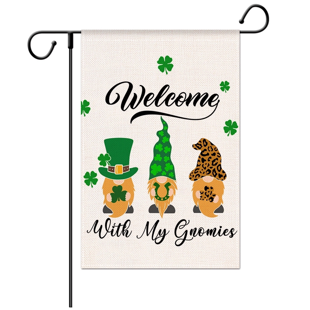 Happy St Patricks Day House Garden Flags 5