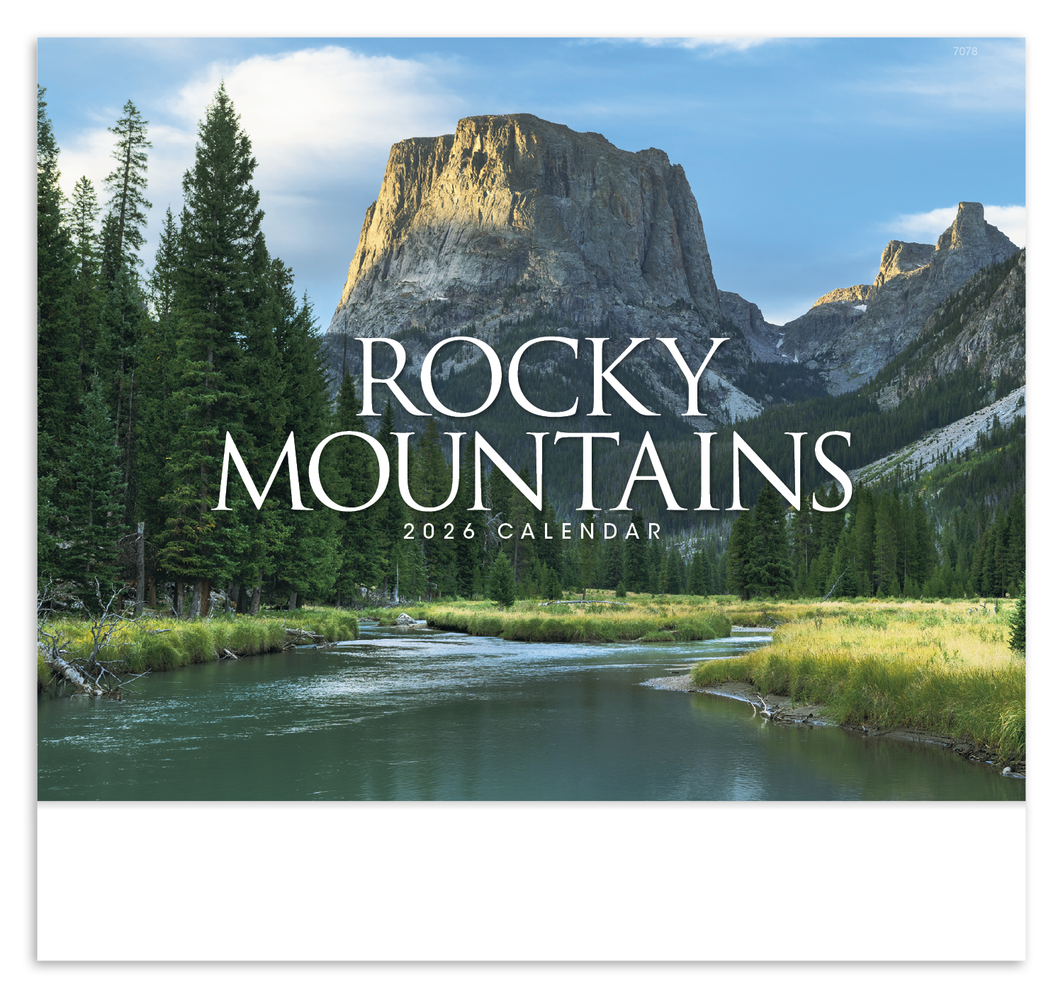 Good Value™ Rocky Mountains - Stapled Calendar 10