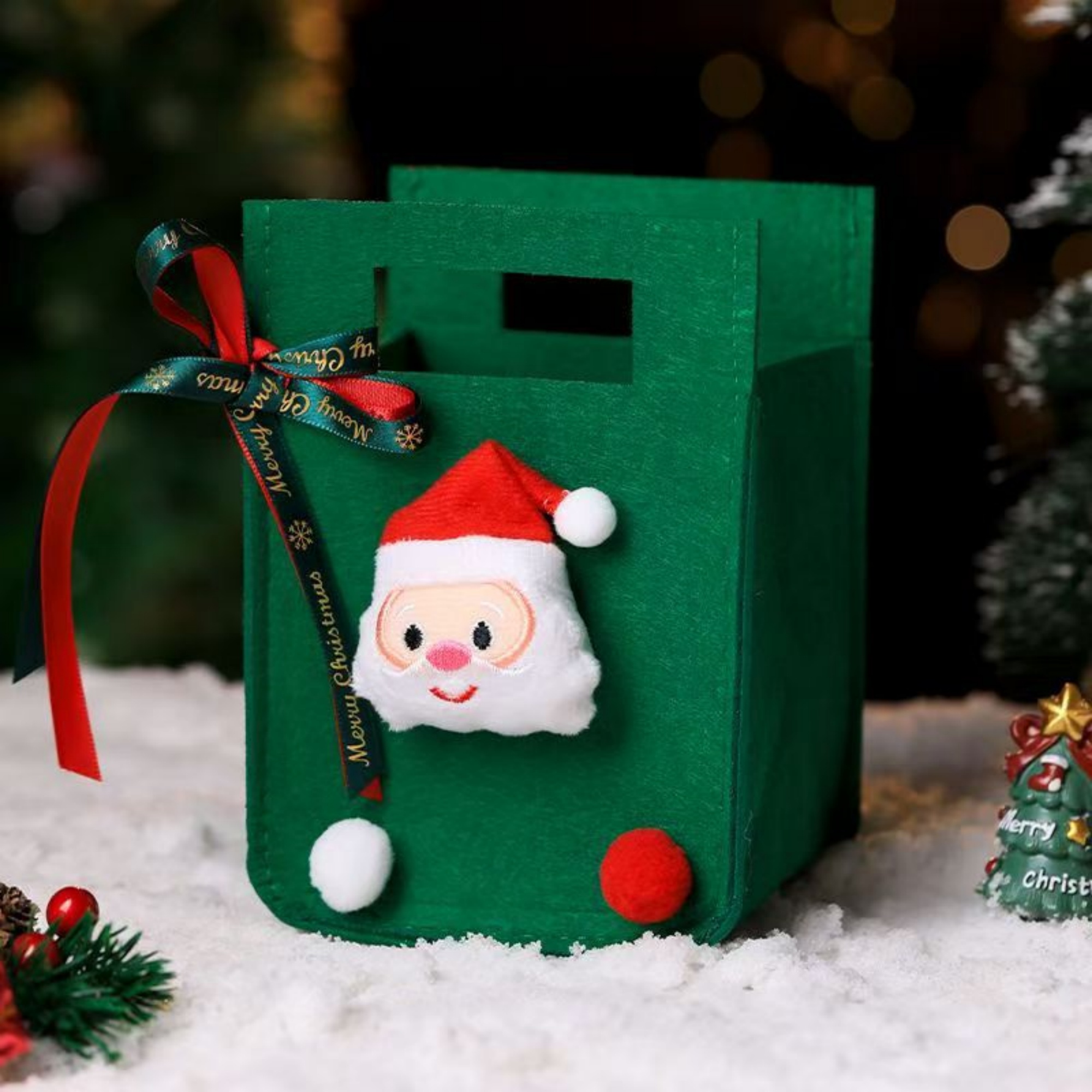 Felt Christmas Gift Pouch 4