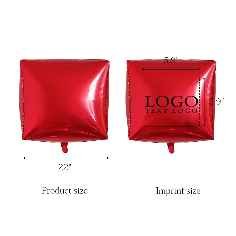 Square Mylar Balloon 9