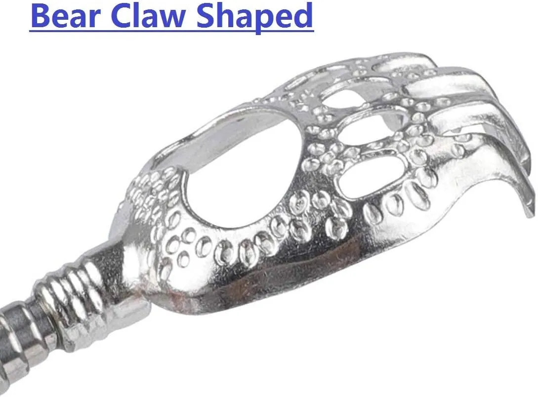 Extendable Stainless Steel Bear Claw Back Scratcher 3