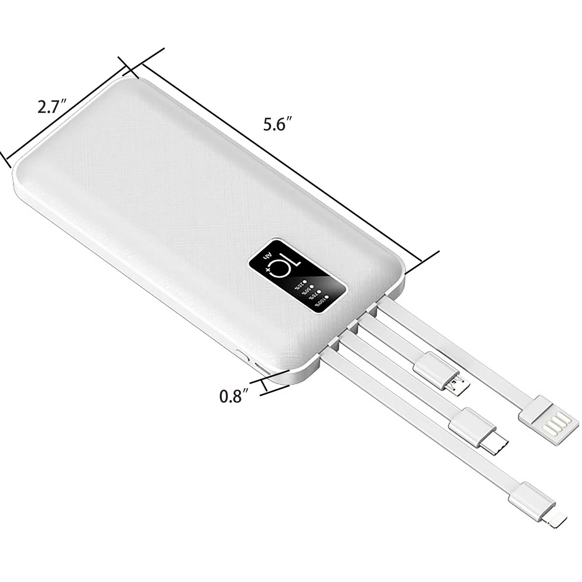 10000mAh 4 in 1 Power Bank 1
