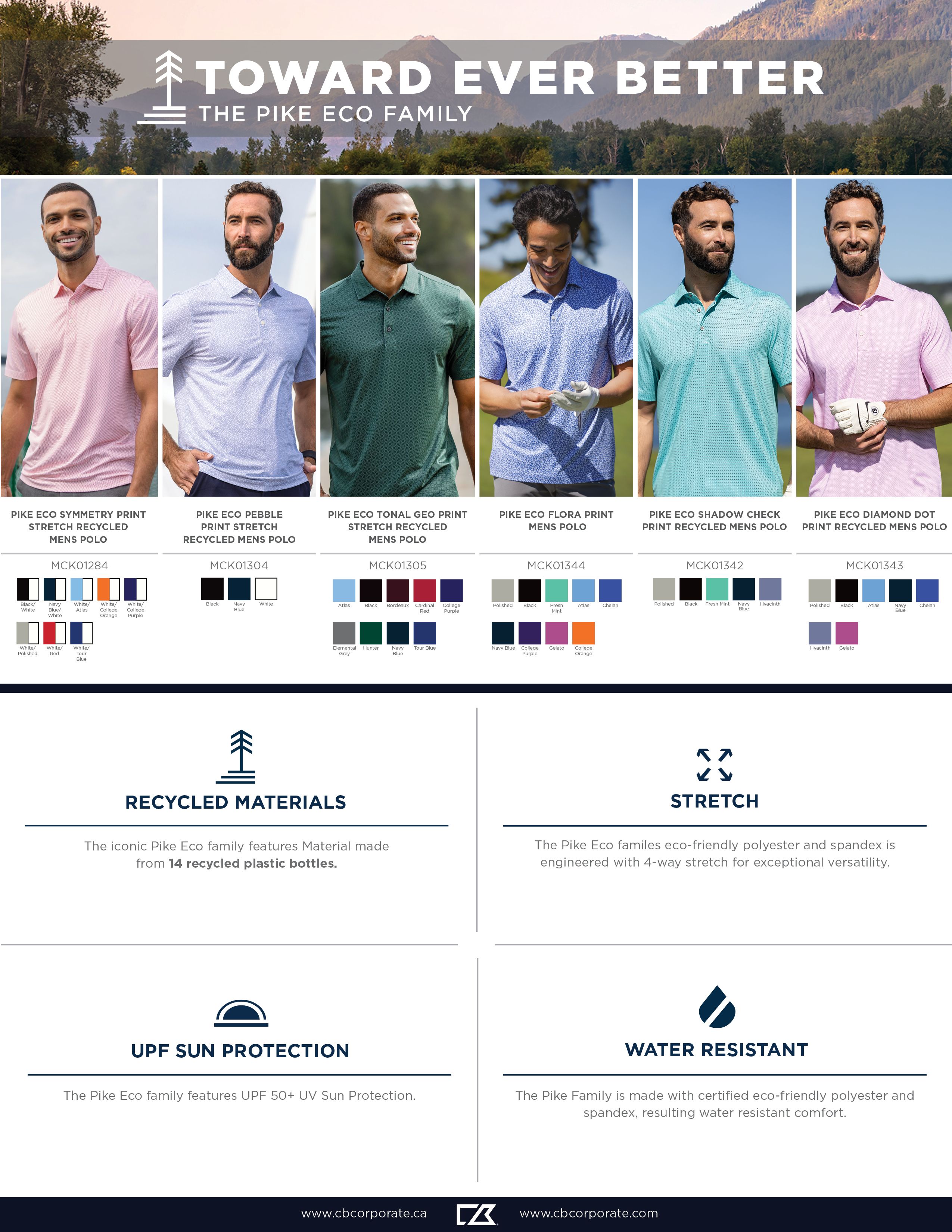 Cutter & Buck Pike Recycled Symmetry Print Mens Big & Tall Polo Big & Tall 23