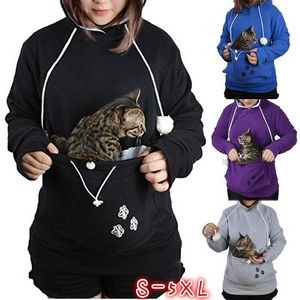 Women Pet Pouch Hoodie Women'S Hoodies 3