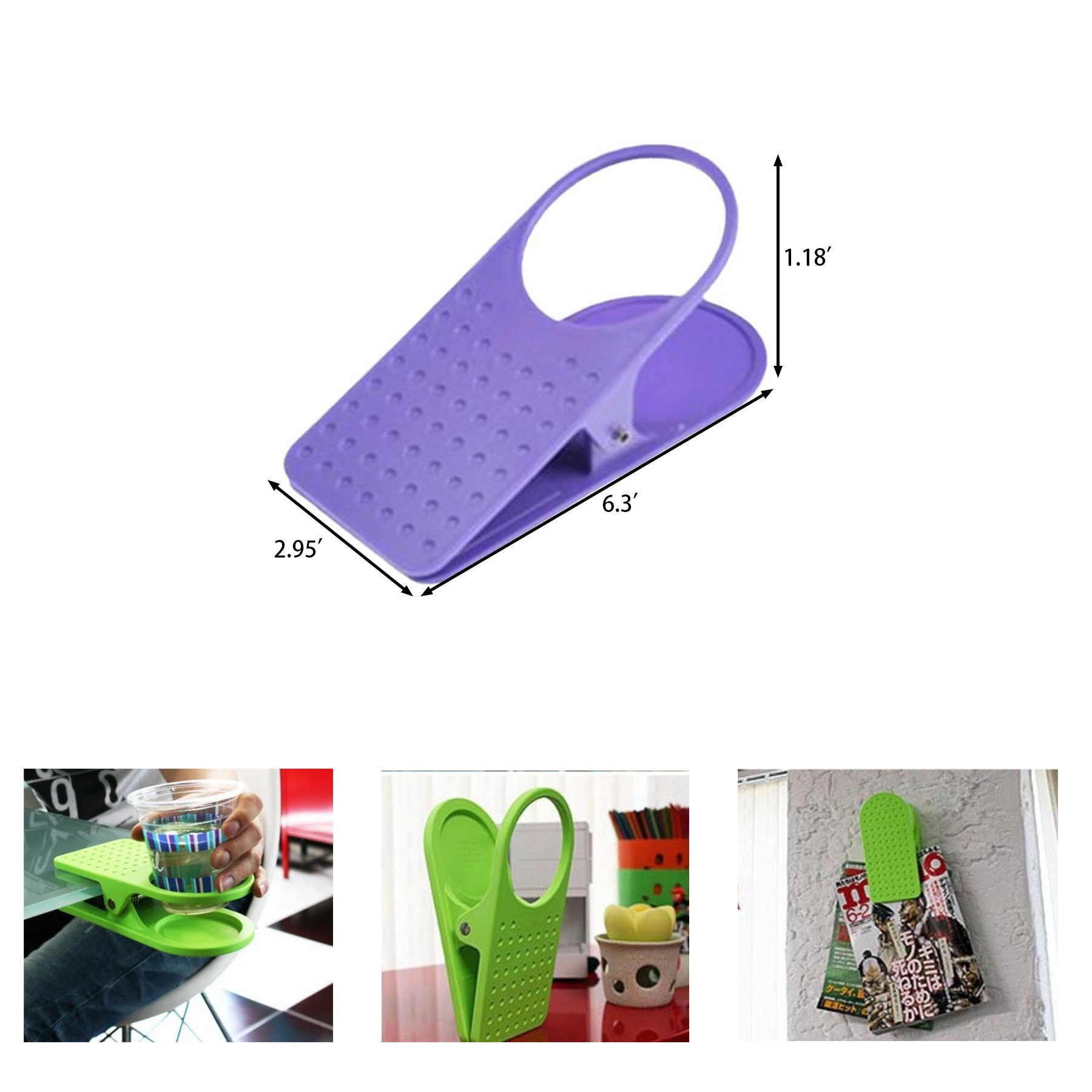 Office Desk Side Cup Holder 2