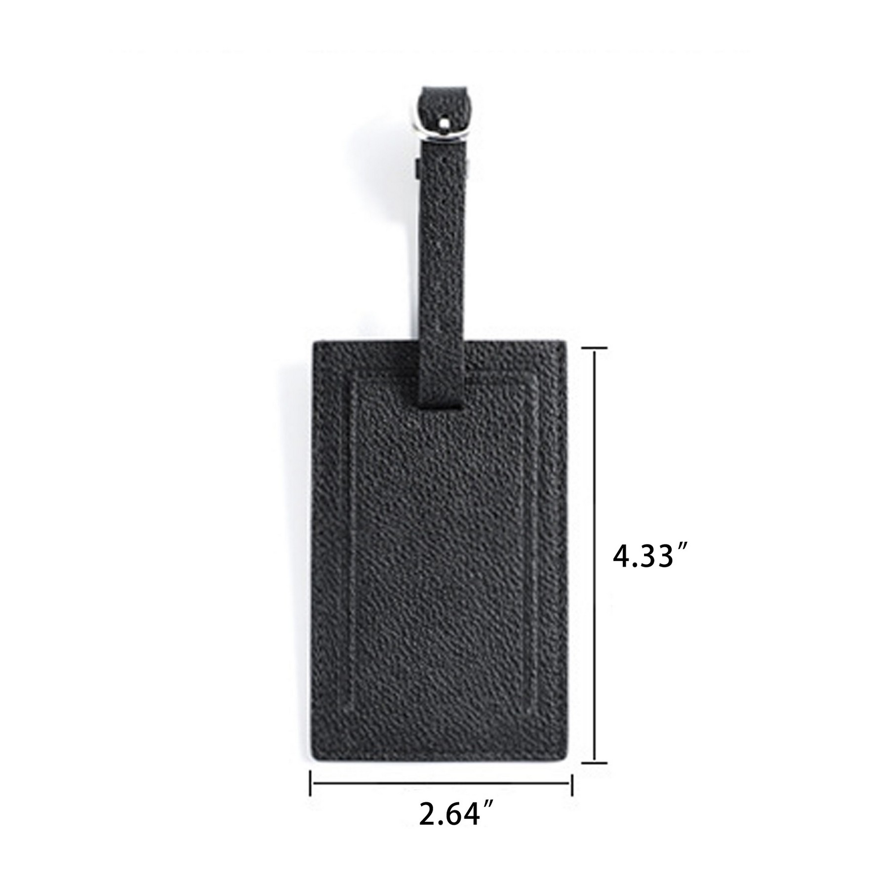 Leather Luggage Tag 2