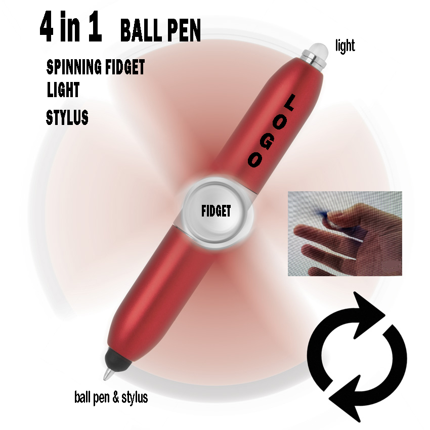 4 in 1 Fidget Spinner Ball Pen 2
