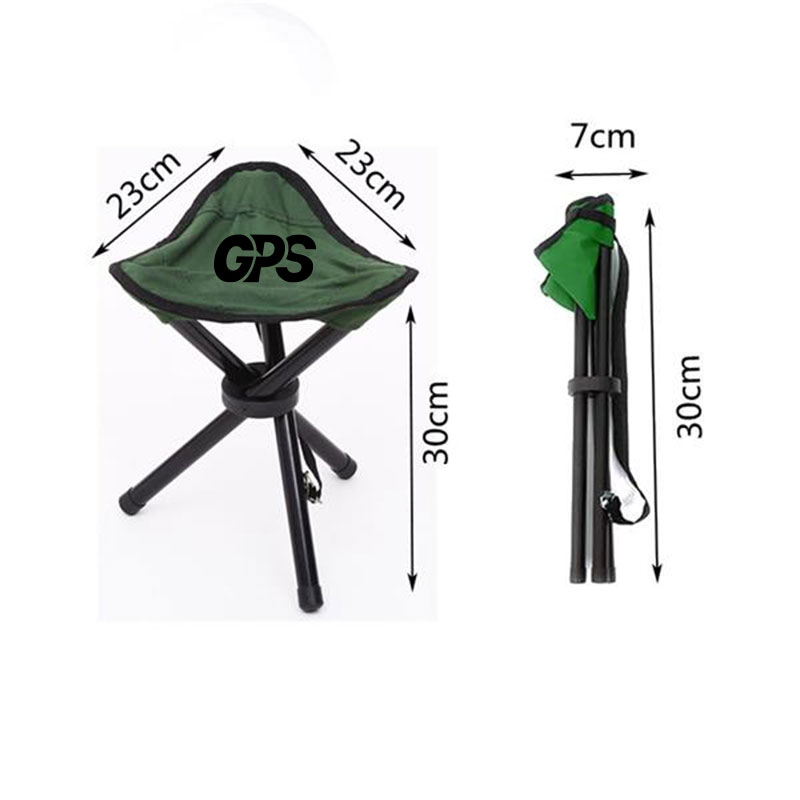 12" Folding Tripod Stool 2