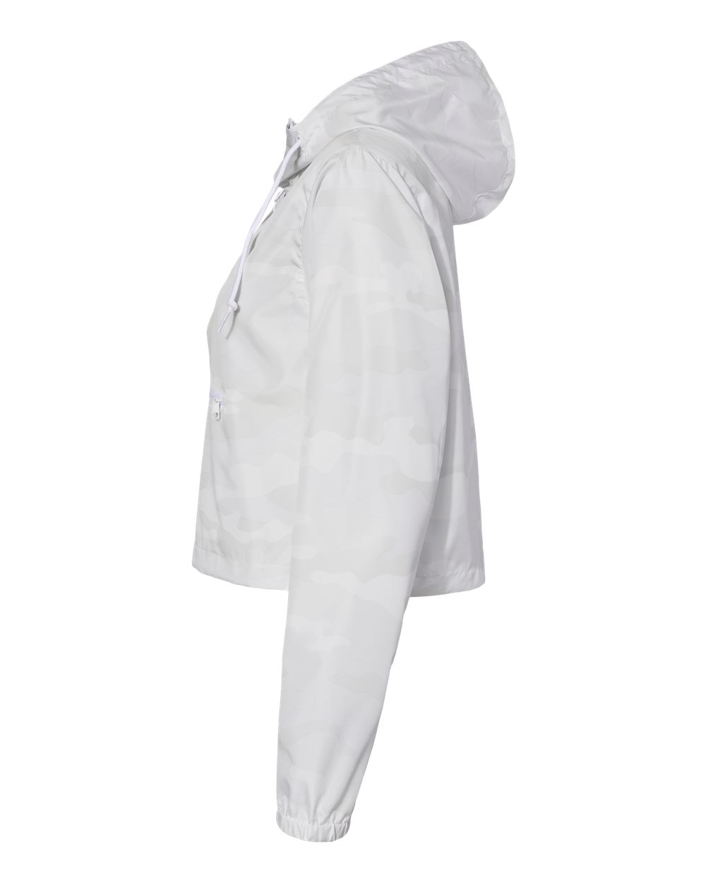 Women's Lightweight Quarter-Zip Pullover Crop Windbreaker - EXP64CRP 20