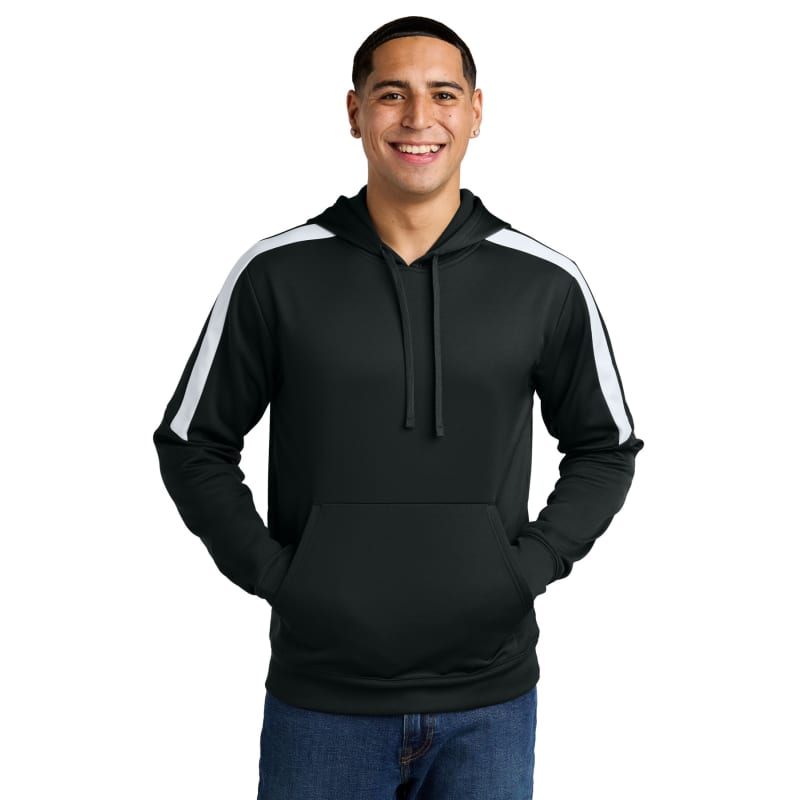 Sport-Tek Sport-Wick Fleece United Pullover Hoodie, custom hoodie or sweatshirt with logo imprint 4